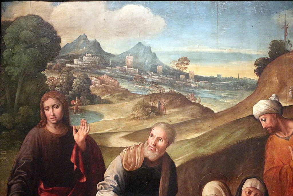 Sepoltura di Cristo - dettaglio